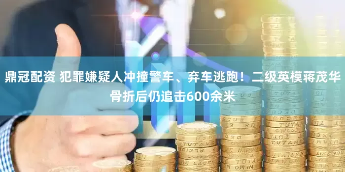 鼎冠配资 犯罪嫌疑人冲撞警车、弃车逃跑！二级英模蒋茂华骨折后仍追击600余米