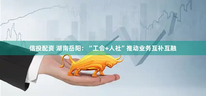 信投配资 湖南岳阳：“工会+人社”推动业务互补互融